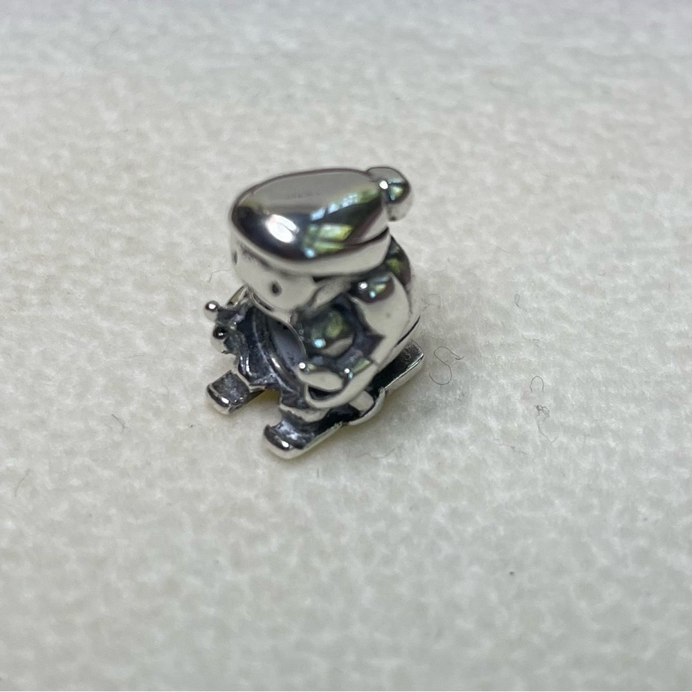 Skier Charm fits Pandora bracelet